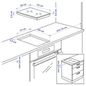 IKEA VÄLBILDAD ВАЛЬБИЛДАД, индукц варочн панель, ИКЕА 300 черный, 29 см 204.675.92 фото thumb №4