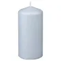 IKEA DAGLIGEN ДАГЛІГЕН, неароматична формова свічка, блідий сіро-блакитний, 14 см 305.517.12 фото