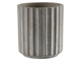 BRW Гнутий бетонний тримач для квіткових горщиків 11,5 см, сірий 080511 фото