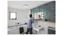 BRW Розумний світлодіодний плафон для ванної кімнати Orbis з Wi-Fi та диммером сріблястого кольору 085965 фото thumb №3