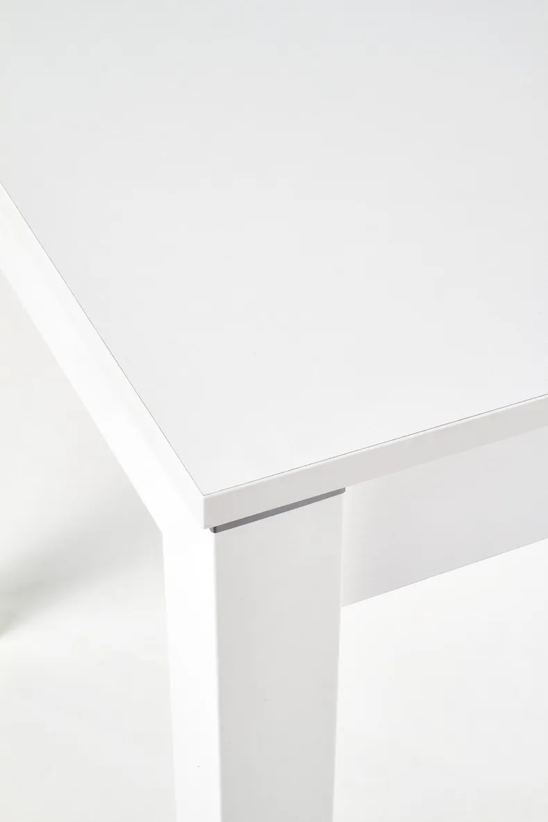 Кухонний стіл HALMAR MAURYCY 118-158x75 см білий фото №5