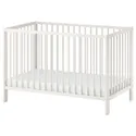 IKEA GULLIVER ГУЛЛІВЕР, ліжко для немовлят, білий, 60x120 см 102.485.19 фото thumb №1