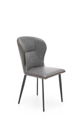 Кухонний стілець HALMAR K466 темно-сірий фото