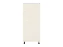 BRW Кухонный шкаф для встроенного холодильника Sole 60 см левый глянец магнолия, альпийский белый/магнолия глянец FH_DL_60/143_L-BAL/XRAL0909005 фото thumb №1