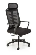 Кресло компьютерное офисное вращающееся HALMAR FABIO, черный фото thumb №1
