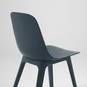 IKEA EKEDALEN ЭКЕДАЛЕН / ODGER ОДГЕР, стол и 6 стульев, дуб / синий, 120 / 180 см 194.830.17 фото thumb №4