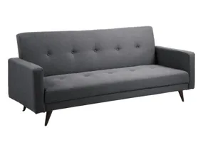 BRW Тримісний розкладний диван Leconi темно-сіра тканина SO-LECONI-3F--BASEL_19 фото