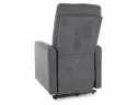 Кресло-реклайнер раскладное SIGNAL OTUS II Brego, ткань: темно-серый фото thumb №4