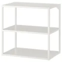 IKEA ENHET ЕНХЕТ, каркас з полицею, білий, 60x40x60 см 804.489.73 фото thumb №1