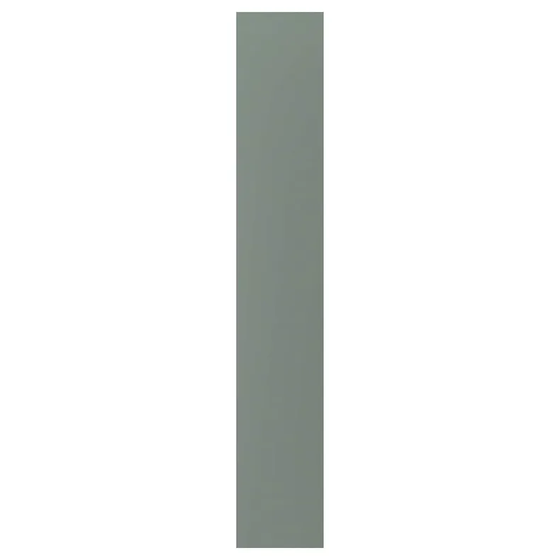 IKEA BODARP БОДАРП, накладная панель, серо-зеленый, 39x240 см 804.355.22 фото №1
