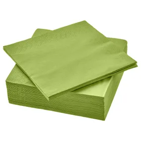 IKEA FANTASTISK ФАНТАСТИСК, салфетка бумажная, зелёная трава, 33x33 см 103.987.97 фото