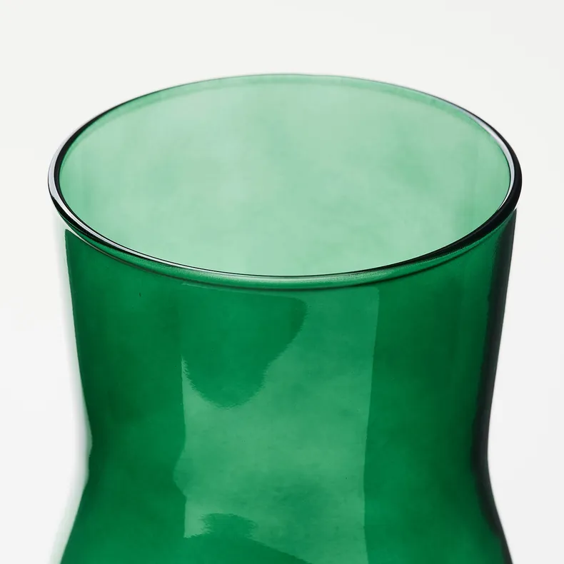 IKEA TIDVATTEN ТИДВАТТЕН, ваза, зеленый, 17 см 205.627.73 фото №4