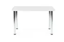 Кухонный стол HALMAR MODEX 120x68 см цвет столешницы - белый, ножки - хром фото thumb №3