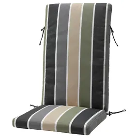IKEA FRÖSÖN ФРЁСЁН, чехол для подушки на сиденье/спинку, внешний/ многоцветный полосатый узор, 116x45 см 105.471.89 фото