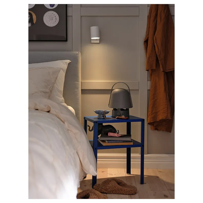 IKEA VAPPEBY ВАППЕБЮ, лампа з bluetooth динаміком, зовнішній/сірий 205.107.36 фото №3