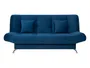 BRW Трехместный раскладной диван BRW VIOLA с контейнером, велюр темно-синий WE-VIOLA-3K-G2_BB082C фото