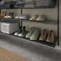 IKEA BOAXEL БОАКСЕЛЬ, полка для обуви, антрацит, 80x40 см 605.756.03 фото thumb №2