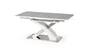 Розкладний кухонний стіл HALMAR SANDOR 2 160-220x90 см сірий фото