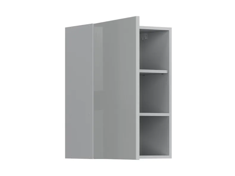 Кухонный шкаф BRW Top Line 50 см левый серый глянец, серый гранола/серый глянец TV_G_50/72_L-SZG/SP фото №3