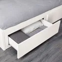 IKEA FLEKKE ФЛЕККЕ, кушетка, 2 шухляди/2 матраци, білий/ОГОТНЕС жорсткий, 80x200 см 894.959.36 фото thumb №6