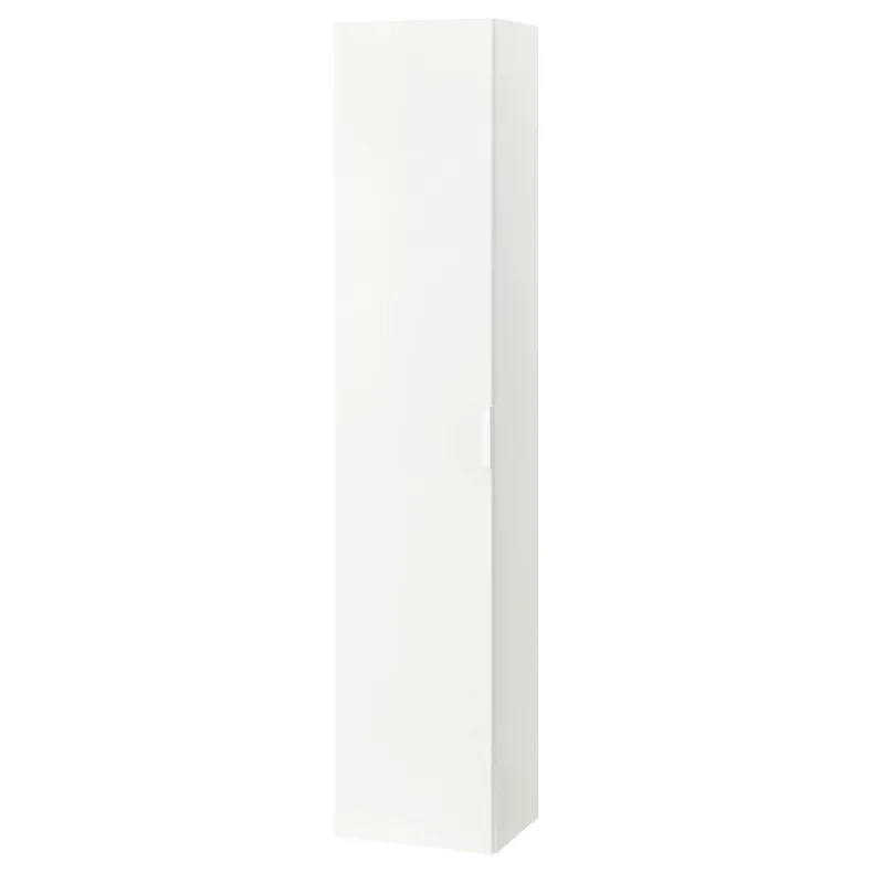 IKEA GODMORGON ГОДМОРГОН, висока шафа, білий, 40x32x192 см 003.440.69 фото №1