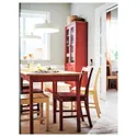 IKEA PINNTORP ПІННТОРП, стілець, червона морилка 405.294.76 фото thumb №3