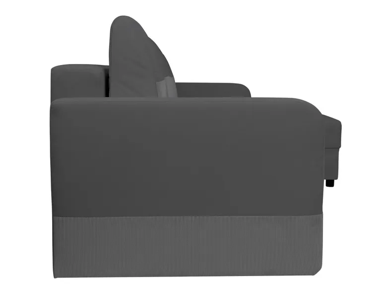 BRW Двосторонній розкладний кутовий диван Ritmo з ящиком для зберігання велюровий сірий, Маніла 19 Сірий / Онтаріо 19 NA-RITMO-LX_2DL.URC-G2_BB880D фото №5