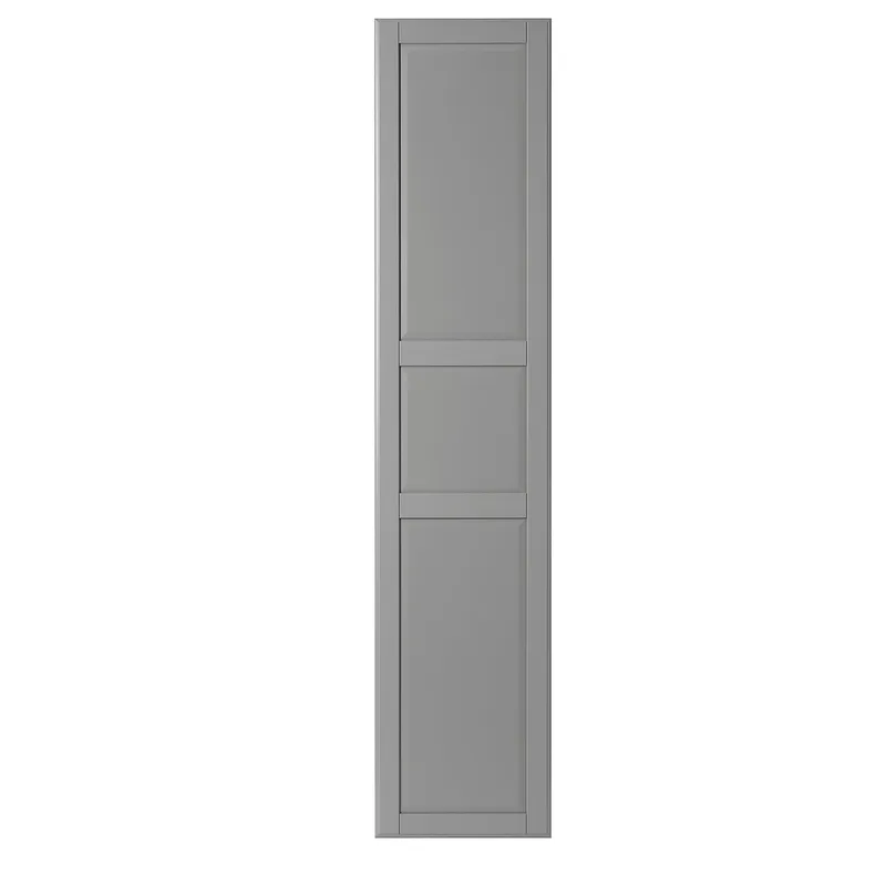 IKEA TYSSEDAL ТІССЕДАЛЬ, дверцята, сірий, 50x229 см 804.491.14 фото №1