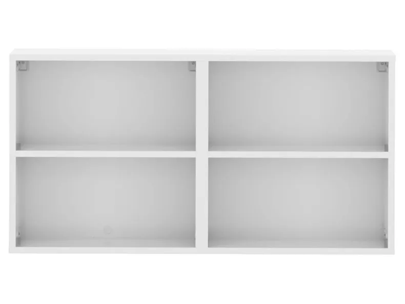 BRW Открытый белый настенный шкаф Modeo 100 см SFW/100/50/30_1B-BI фото №2