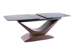 Стол обеденный раскладной SIGNAL Dolce Ceramic 180(240)х95 см, серый фото