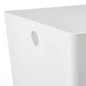 IKEA KUGGIS КУГГИС, контейнер, белый, 26x35x15 см 305.685.38 фото thumb №8