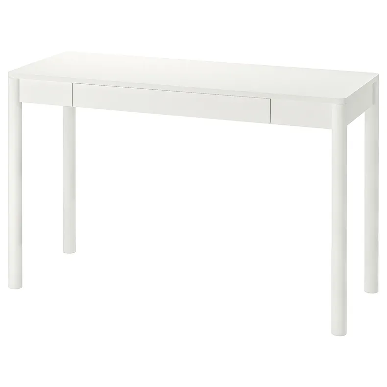 IKEA TONSTAD ТОНСТАД, письмовий стіл, вершки, 120x47 см 805.382.09 фото №1