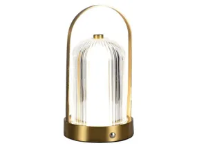 BRW VT-1057 Светодиодная настольная лампа с диммером золото 092020 фото