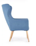 Кресло мягкое HALMAR COTTO синий фото thumb №5
