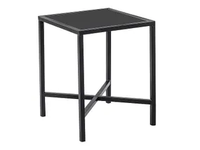 Журнальний столик SIGNAL OSAKA B, чорний, 40x40 фото