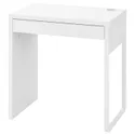 IKEA MICKE МІККЕ, письмовий стіл, білий, 73x50 см фото thumb №1