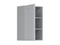 BRW Верхний кухонный шкаф Верди 45 см левый светло-серый матовый, греноловый серый/светло-серый матовый FL_G_45/72_L-SZG/JSZM фото thumb №3