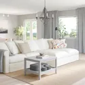IKEA GRÖNLID ГРЕНЛІД, 4-місний диван із кушетками, ІНСЕРОС білий 494.071.40 фото thumb №5