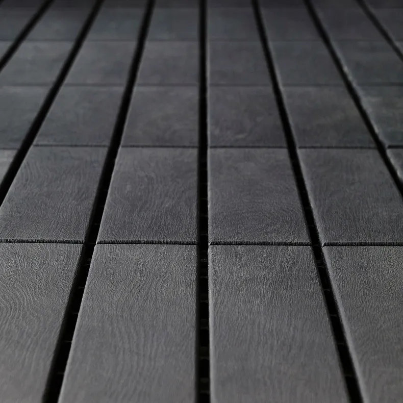 IKEA RUNNEN РУННЕН, підлогове покриття для вулиці, темно-сірий, 0.81 м² 902.381.11 фото №7