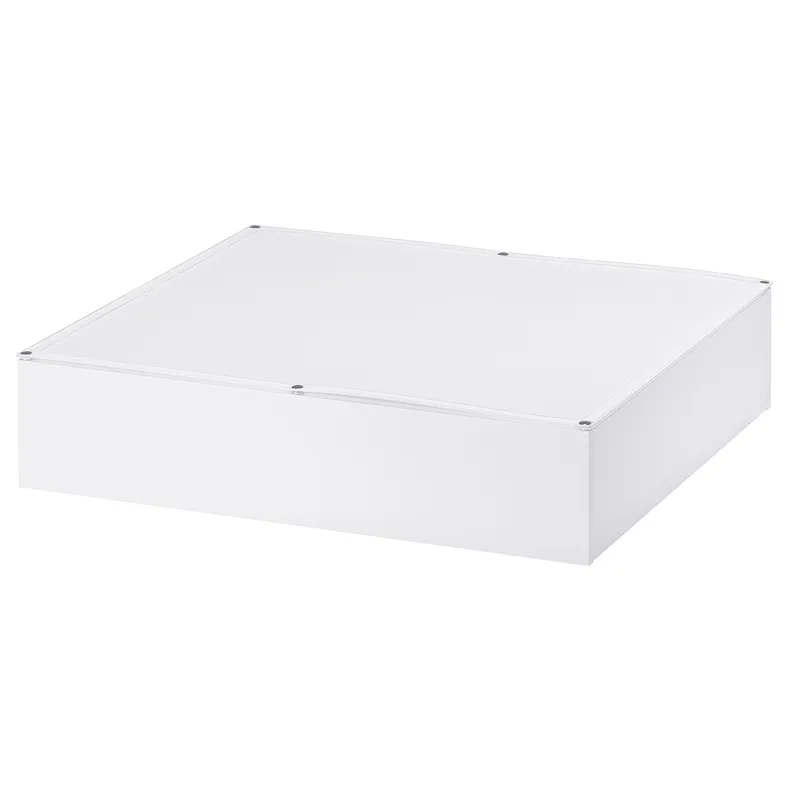 IKEA VARDÖ ВАРДО, коробка під ліжко, білий, 65x70 см 002.226.71 фото №1
