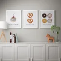 IKEA BILD БІЛЬД, постер, хлібобулочні вироби, 40x50 см 505.274.53 фото thumb №2