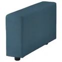 IKEA VIMLE ВІМЛЕ, чохол для підлокітника, широкий/горбистий темно-синій 505.205.45 фото thumb №1