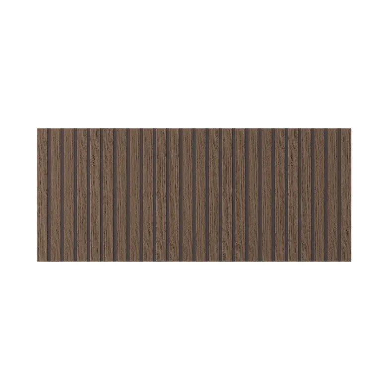 IKEA BJÖRKÖVIKEN БЬЄЕРКЕВІКЕН, фронтальна панель шухляди, шпон з мореного дуба коричневого кольору, 60x26 см 504.909.54 фото №1