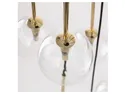 BRW Подвесной светильник Nilos 10-позиционный металлический в золотом цвете 094998 фото thumb №6