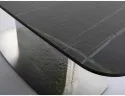 Стіл обідній розкладний SIGNAL MONCLER CERAMIC (160-240)х90, чорний Sahara Noir / чорний мат фото thumb №3
