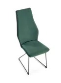 Кухонний стілець HALMAR K485 темно-зелений, чорний фото thumb №7
