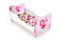 Ліжко для дітей з матрацом HALMAR HAPPY Fairy 145x76 см біле/рожеве фото thumb №2