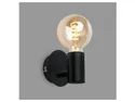 BRW настінний світильник для ванної кімнати металевий чорний 091009 фото thumb №2
