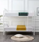 Двоярусне ліжко розкладається на 2 односпальні ліжка HALMAR BUNKY 90x200 см біле фото thumb №3
