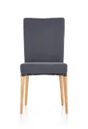 Кухонний стілець HALMAR K273 темно-сірий, бук фото thumb №10